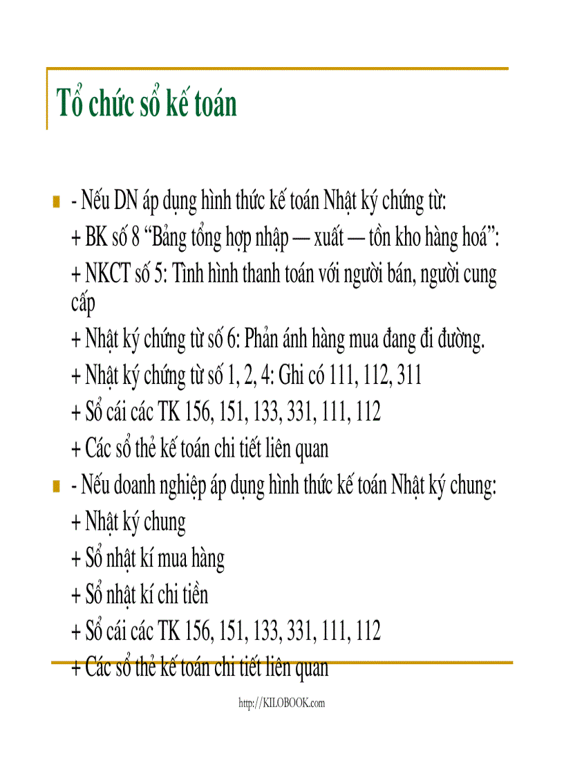 image for page Slide bài giảng Kế toán tài chính doanh nghiệp