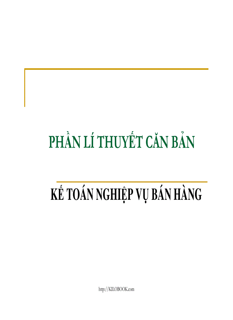 image for page Slide bài giảng Kế toán tài chính doanh nghiệp