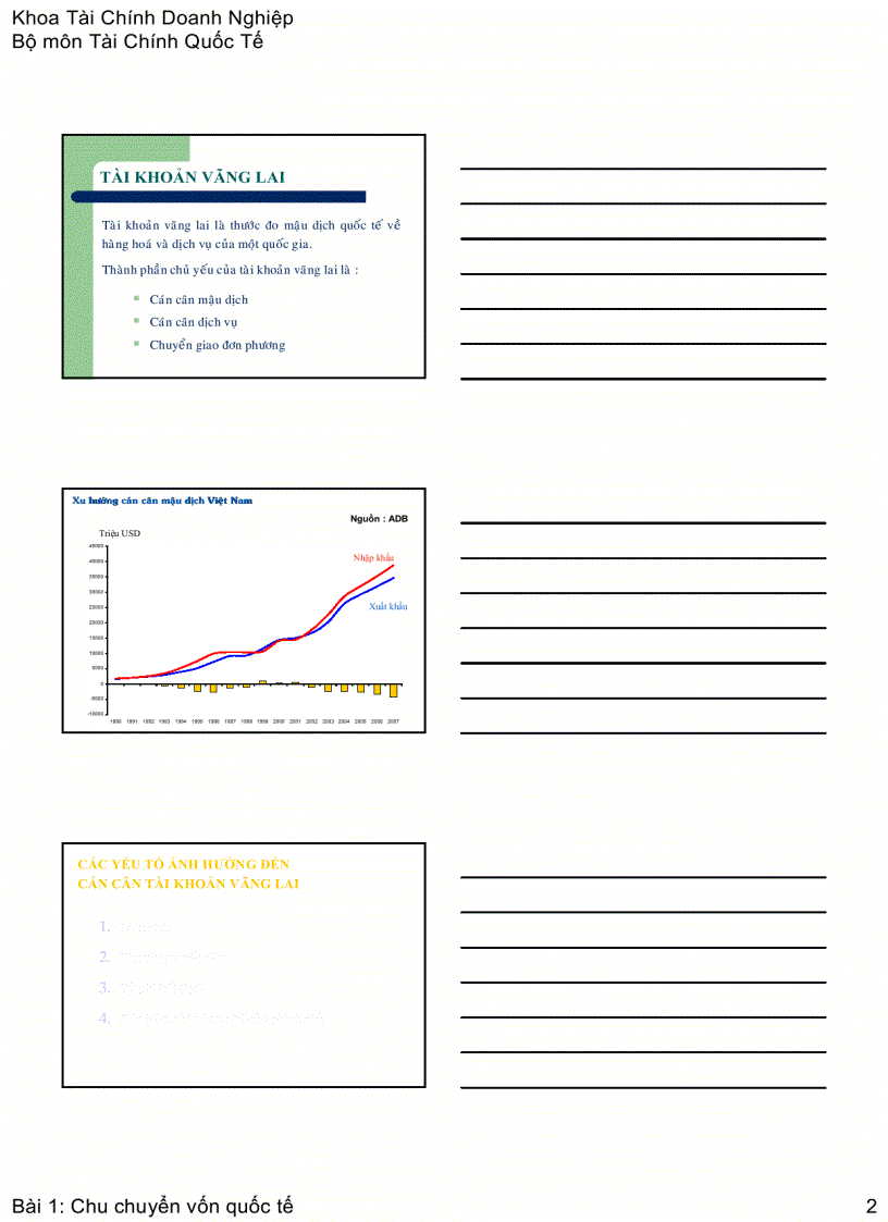 image for page Slide bài giảng môn Tài chính Quốc tế