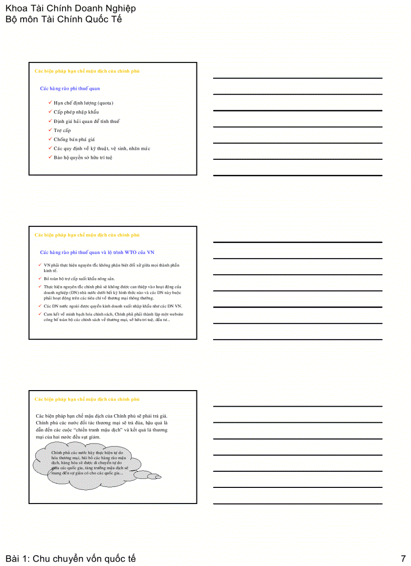 image for page Slide bài giảng môn Tài chính Quốc tế