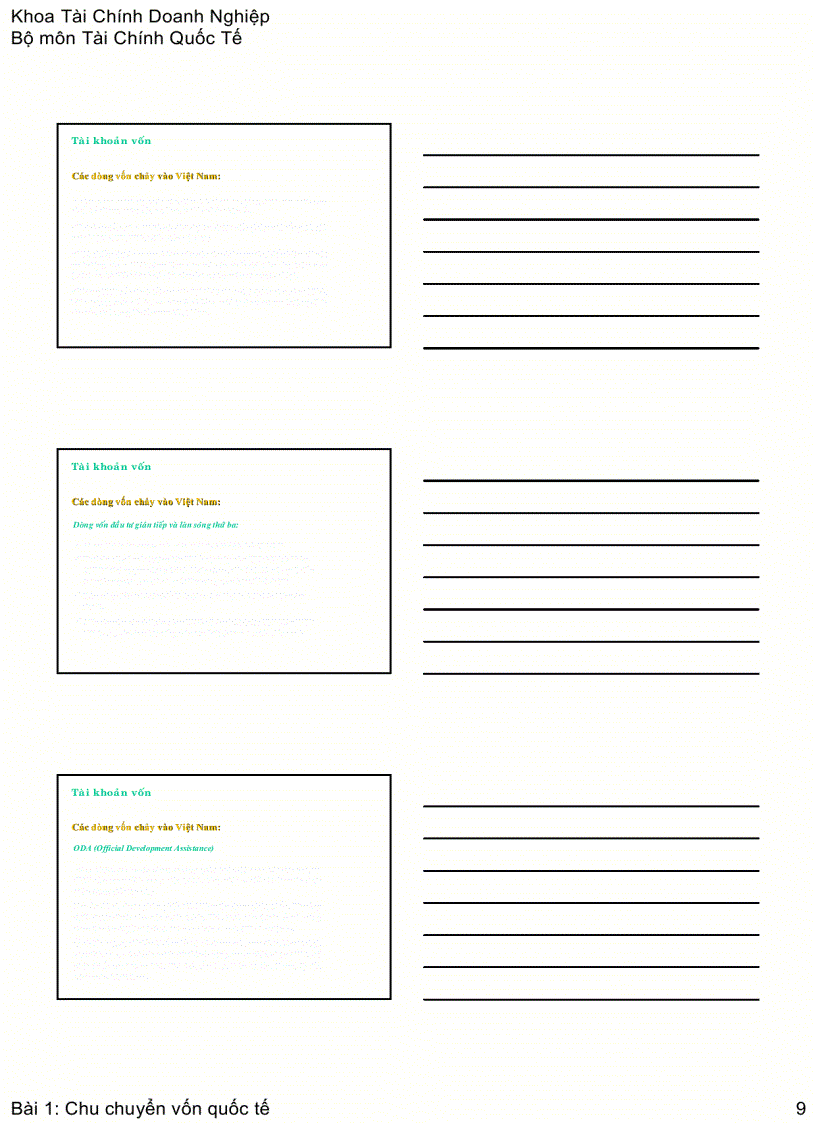 image for page Slide bài giảng môn Tài chính Quốc tế