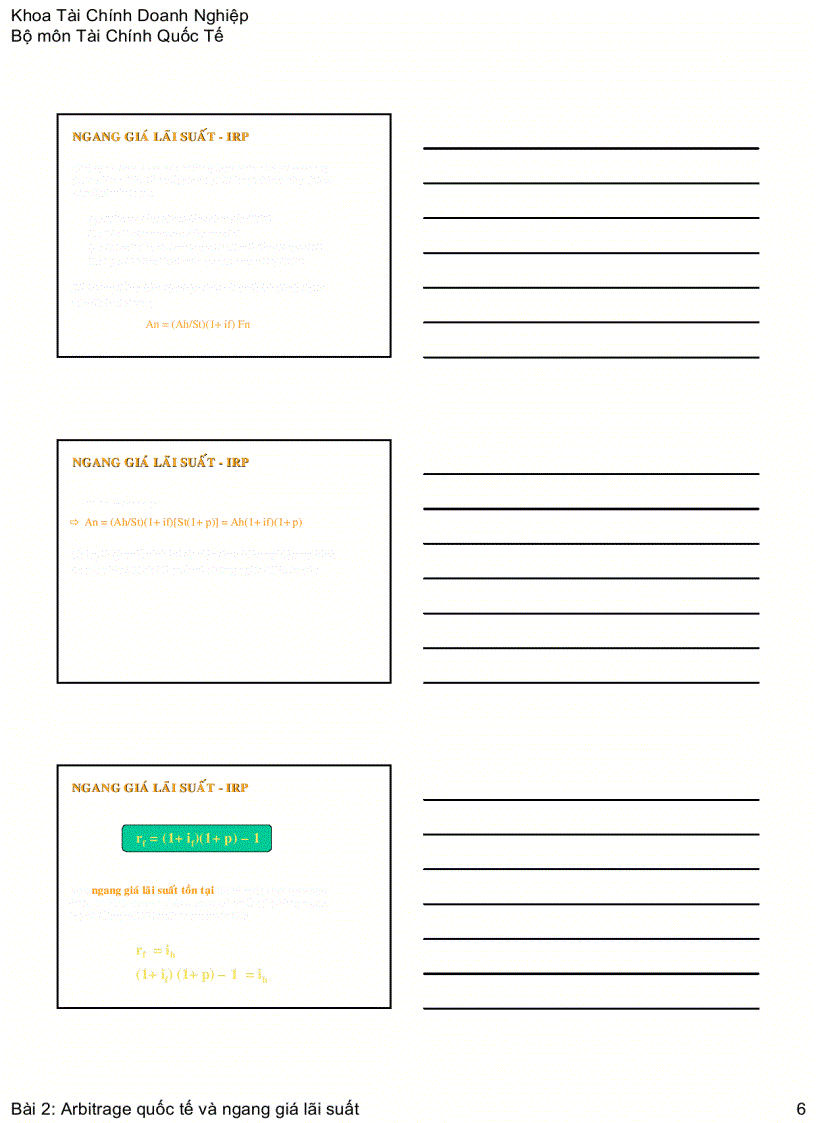 image for page Slide bài giảng môn Tài chính Quốc tế