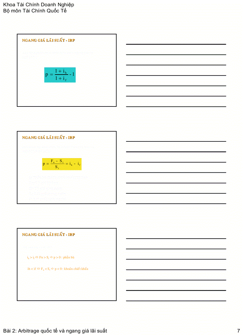 image for page Slide bài giảng môn Tài chính Quốc tế