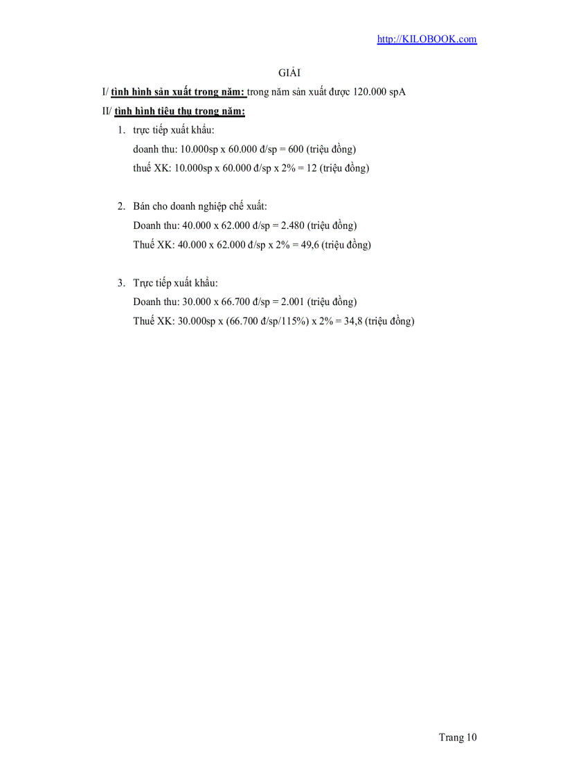 image for page Bài tập Thuế Có giải