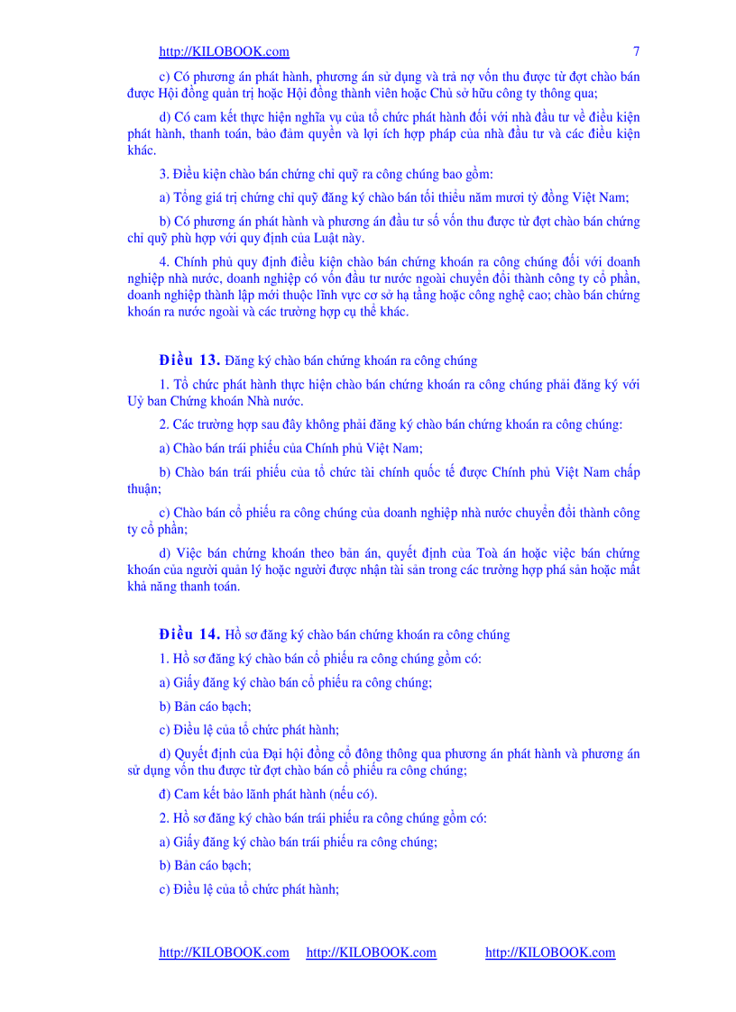 image for page Luật Chứng Khoán 2006