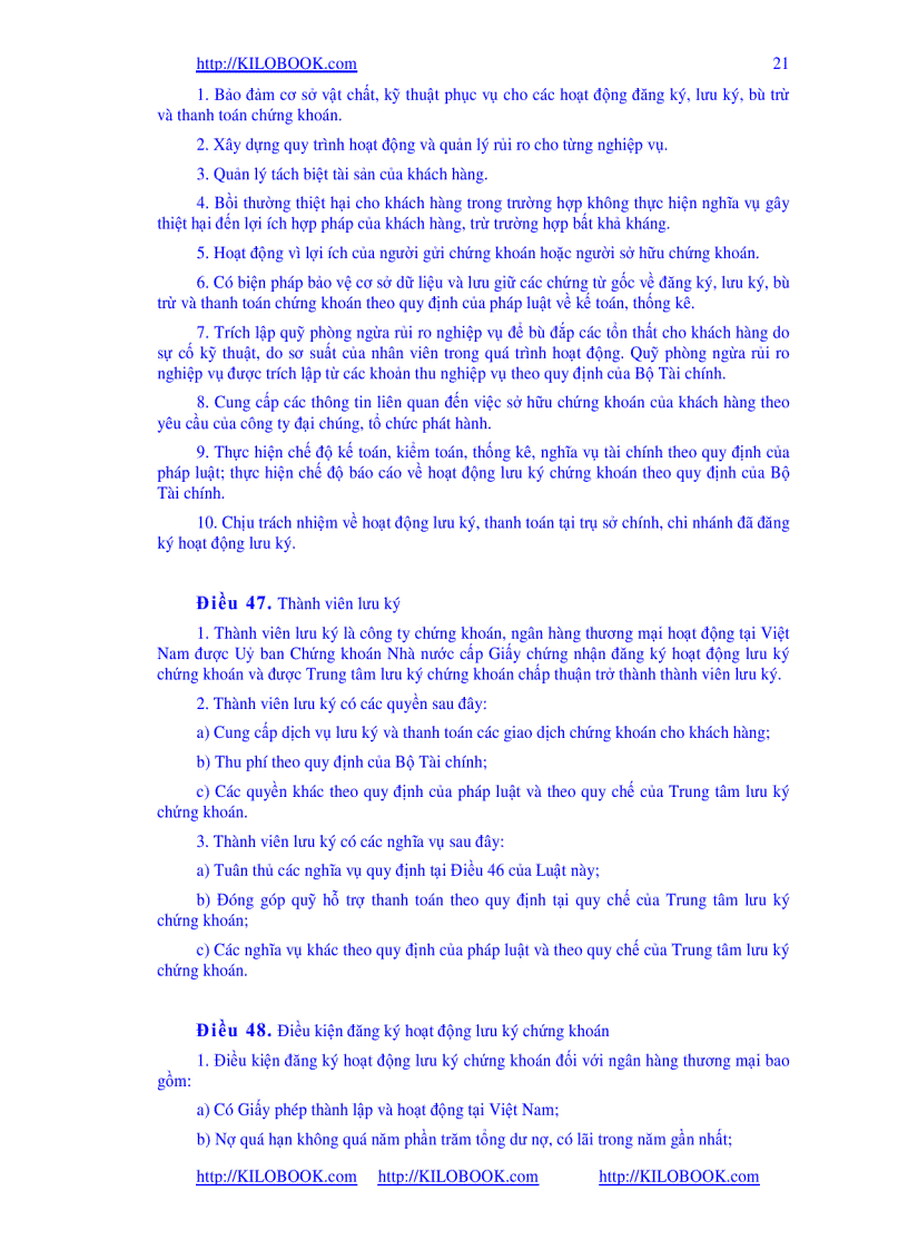 image for page Luật Chứng Khoán 2006