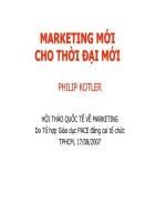 Marketing mới cho thời đại mới