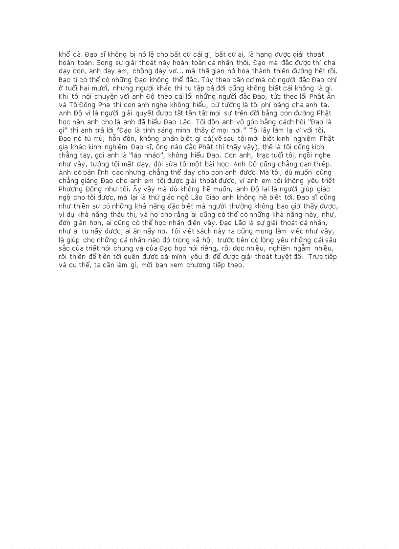 image for page Đạo Học Lão Trang Nguồn Hạnh Phúc Chương III Thế nào là một Đạo sĩ