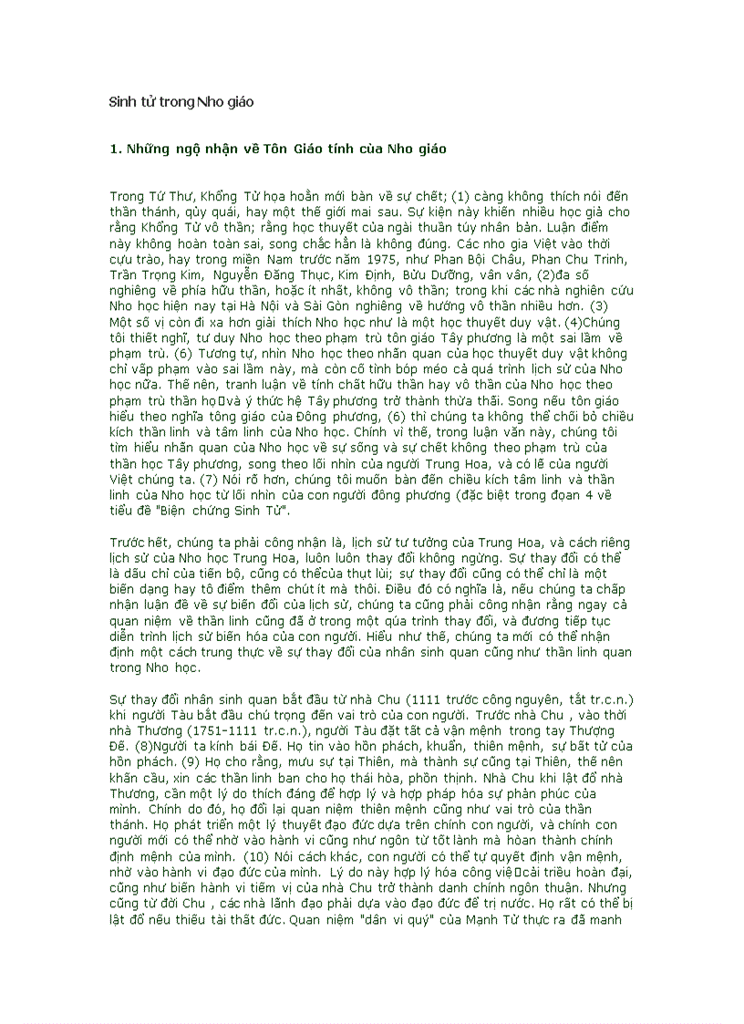 image for page Sinh tử trong Nho giáo