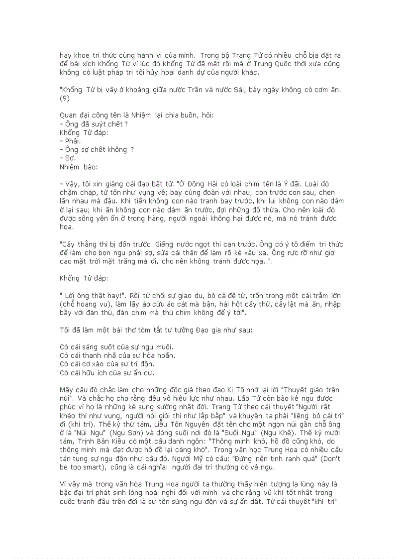 image for page Lão Tử Ngạo đời tựa như ngu độn và ẩn dật