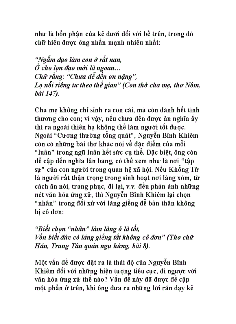 image for page Nho giáo và văn hóa ứng xử trong tư tưởng Nguyễn Bỉnh Khiêm