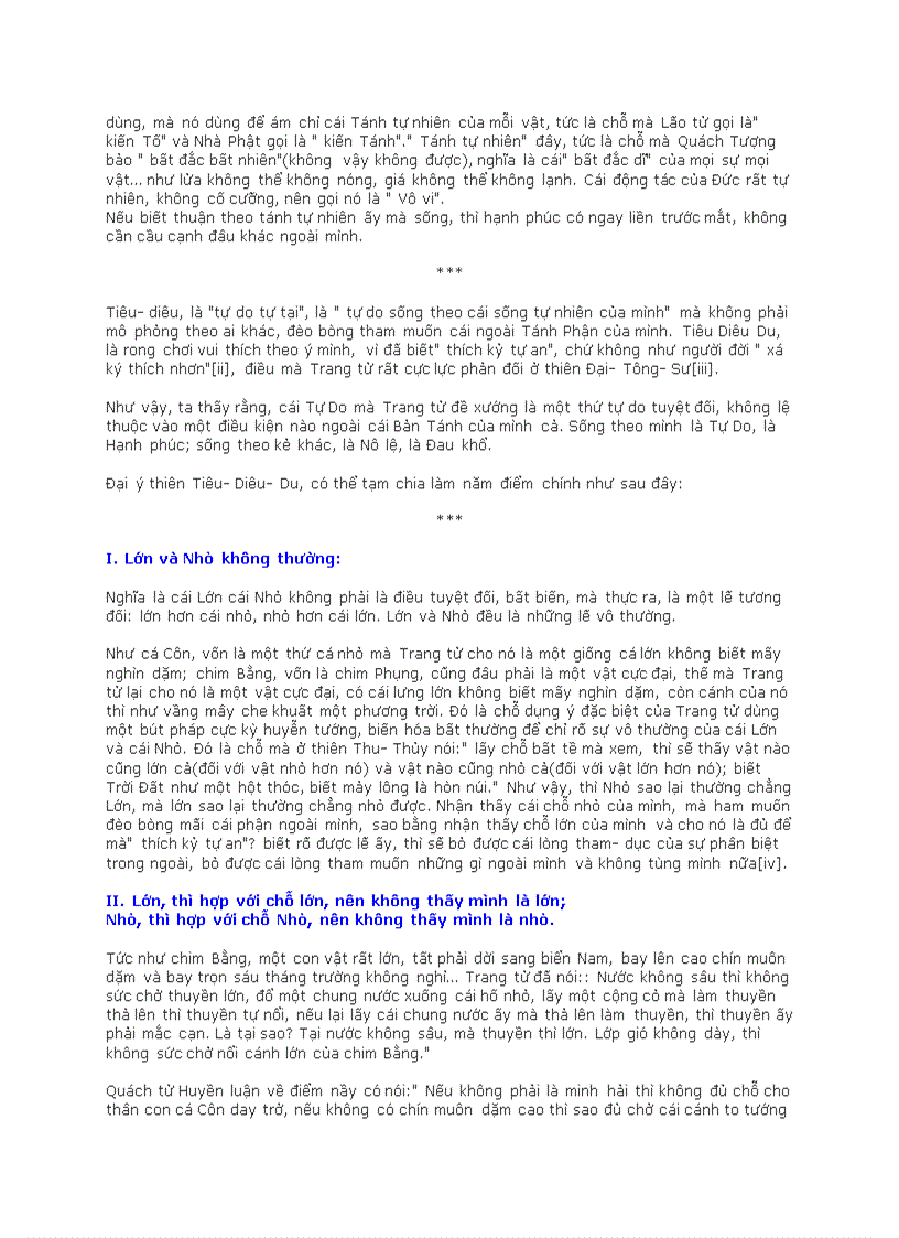 image for page Bình về thiên Tiêu dao du trong Nam Hoa kinh của Trang Tử