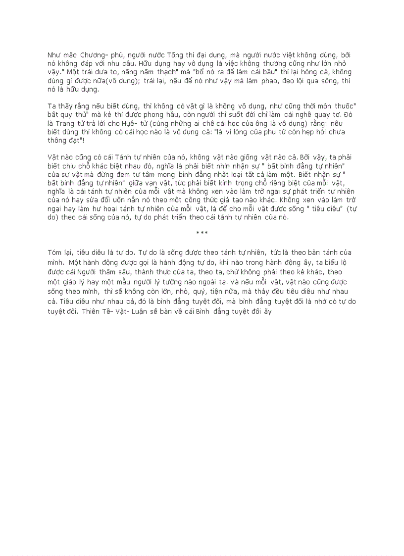 image for page Bình về thiên Tiêu dao du trong Nam Hoa kinh của Trang Tử