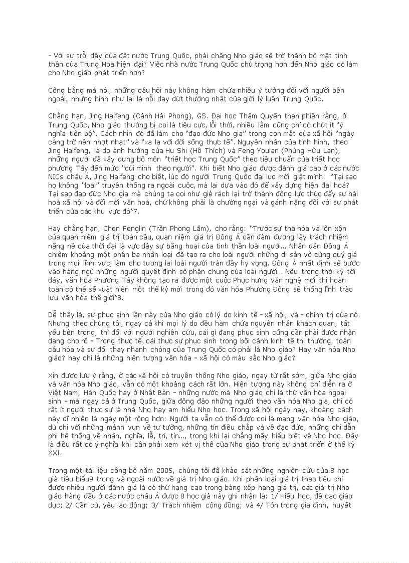 image for page Về số phận của Nho giáo