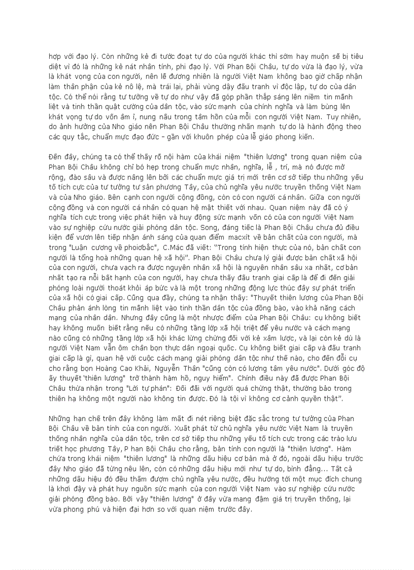 image for page Quan niệm của Phan Bội Châu về bản tính của con người