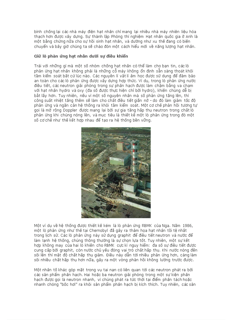 image for page Cách nhìn mới về năng lượng hạt nhân