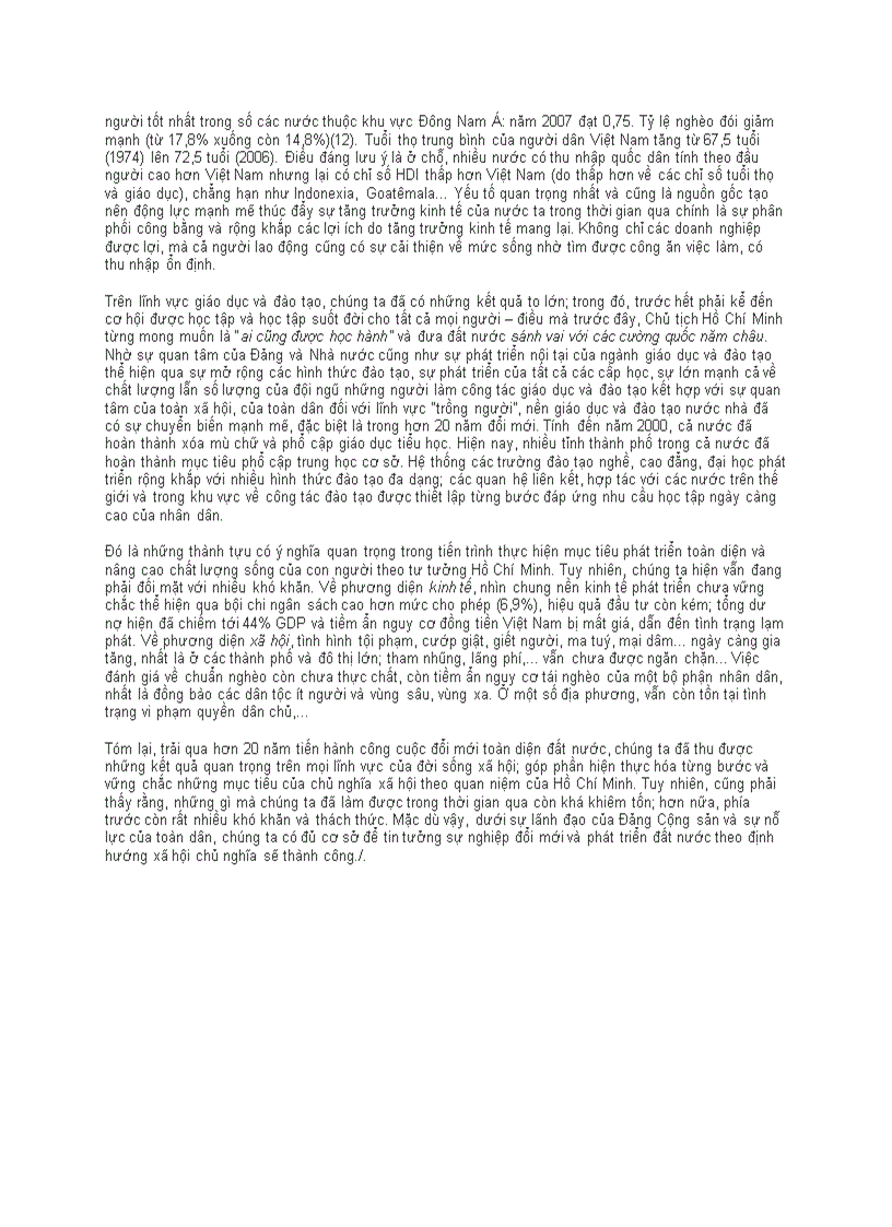 image for page Tư tưởng Hồ Chí Minh về chủ nghĩa xã hội và sự hiện thực hoá trong công cuộc đổi mới ở Việt Nam