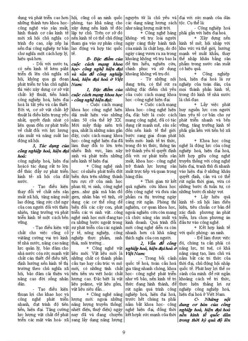 image for page Đề cương kinh tế chính trị Mac Lenin chuẩn Do giảng viên ĐH Sư Phạm Kỹ Thuật TP HCM biên soạn