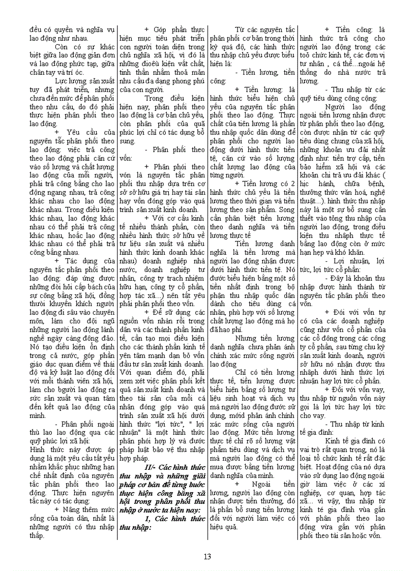 image for page Đề cương kinh tế chính trị Mac Lenin chuẩn Do giảng viên ĐH Sư Phạm Kỹ Thuật TP HCM biên soạn