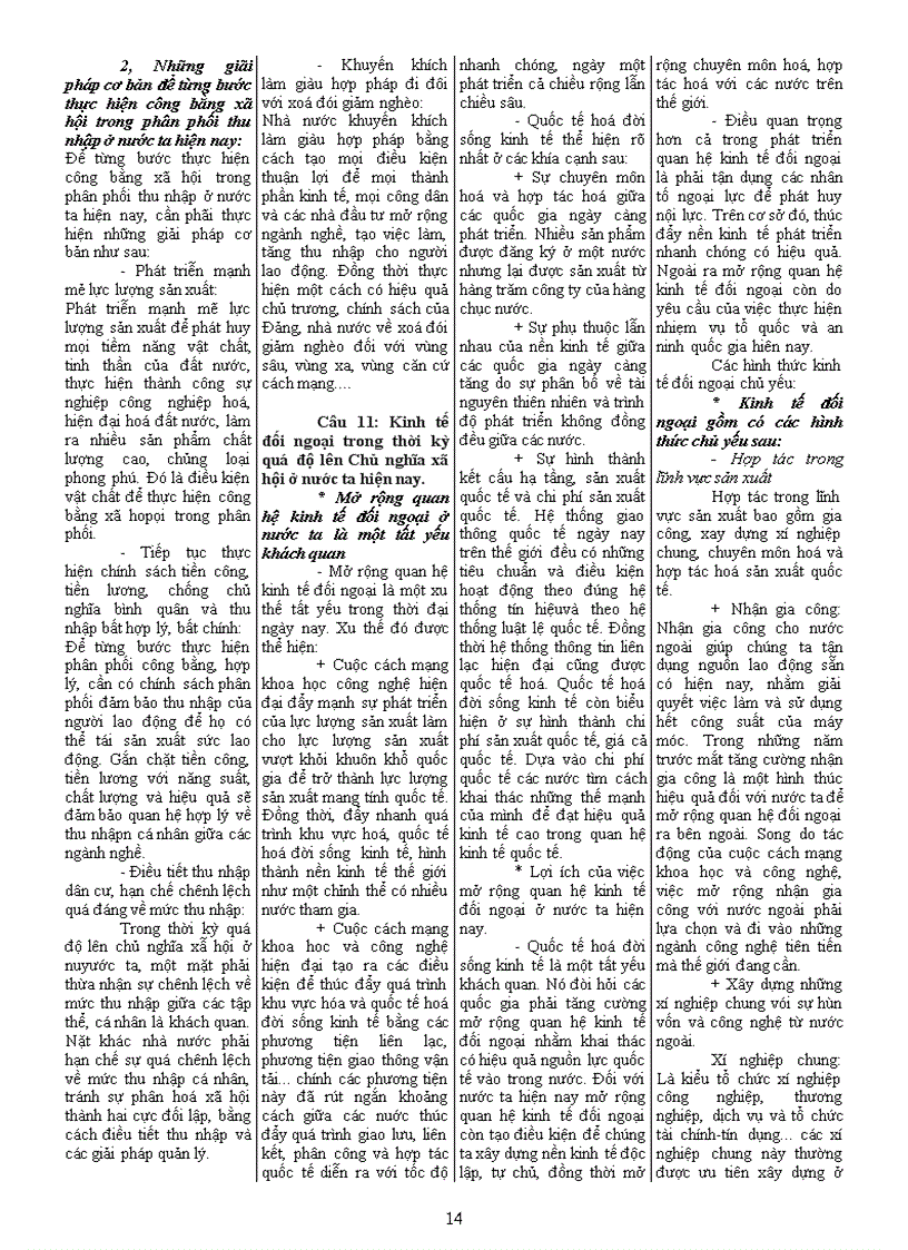 image for page Đề cương kinh tế chính trị Mac Lenin chuẩn Do giảng viên ĐH Sư Phạm Kỹ Thuật TP HCM biên soạn