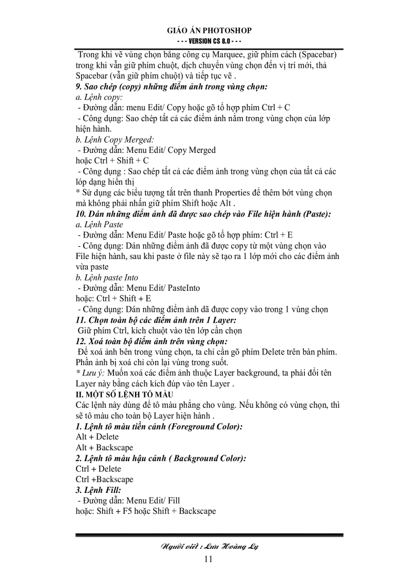 image for page Giáo Trình PhotoShop CS8