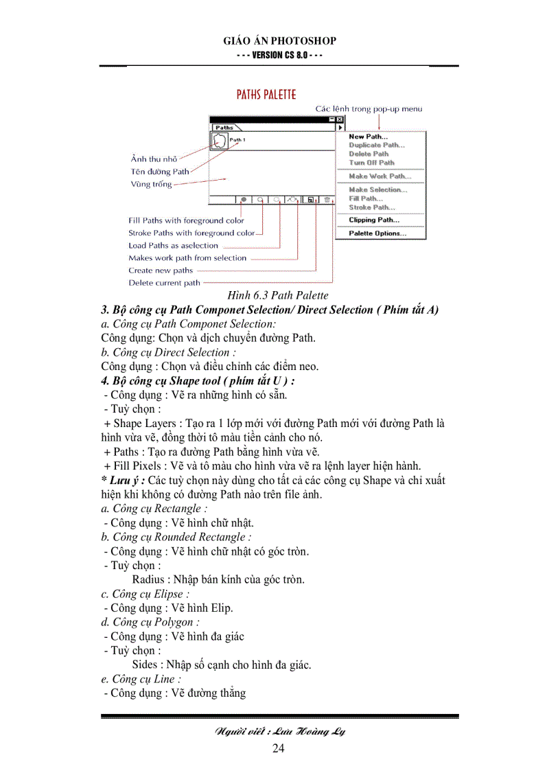 image for page Giáo Trình PhotoShop CS8
