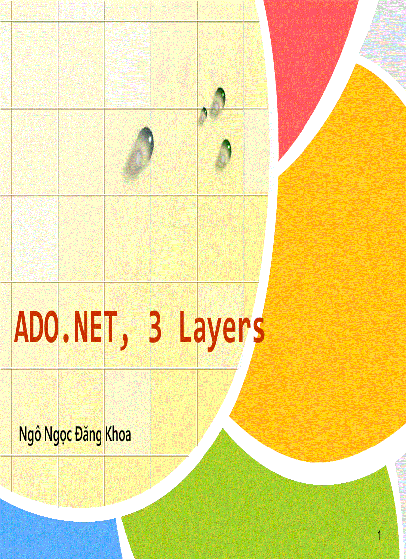 image for page ADO NET và 3 laỷes