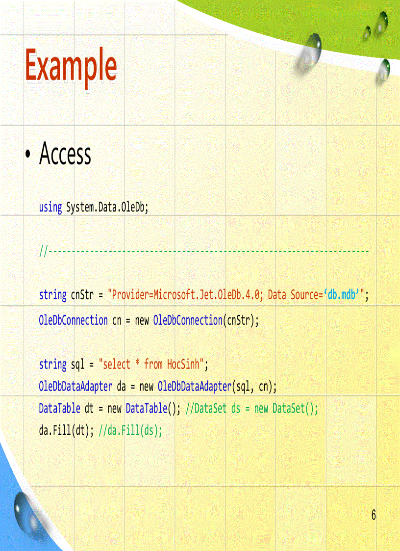 image for page ADO NET và 3 laỷes