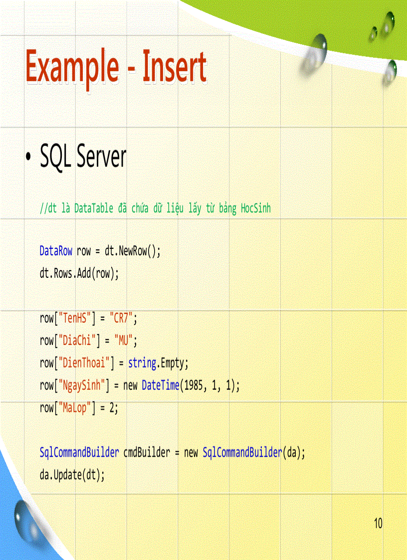image for page ADO NET và 3 laỷes
