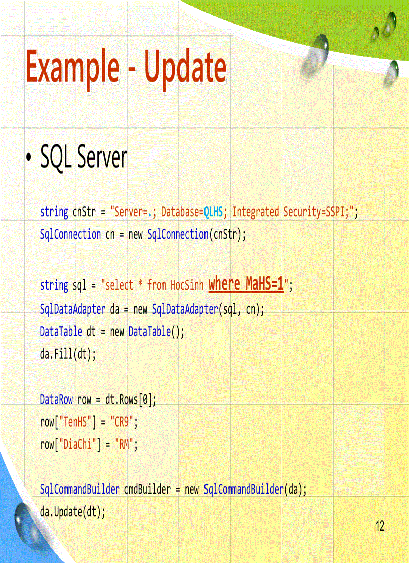 image for page ADO NET và 3 laỷes