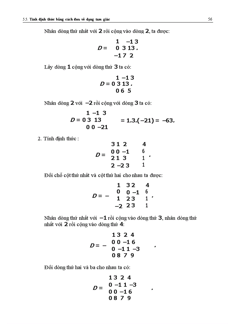 image for page Bài giảng Toán cao cấp A1 Đại Số Tuyến Tính