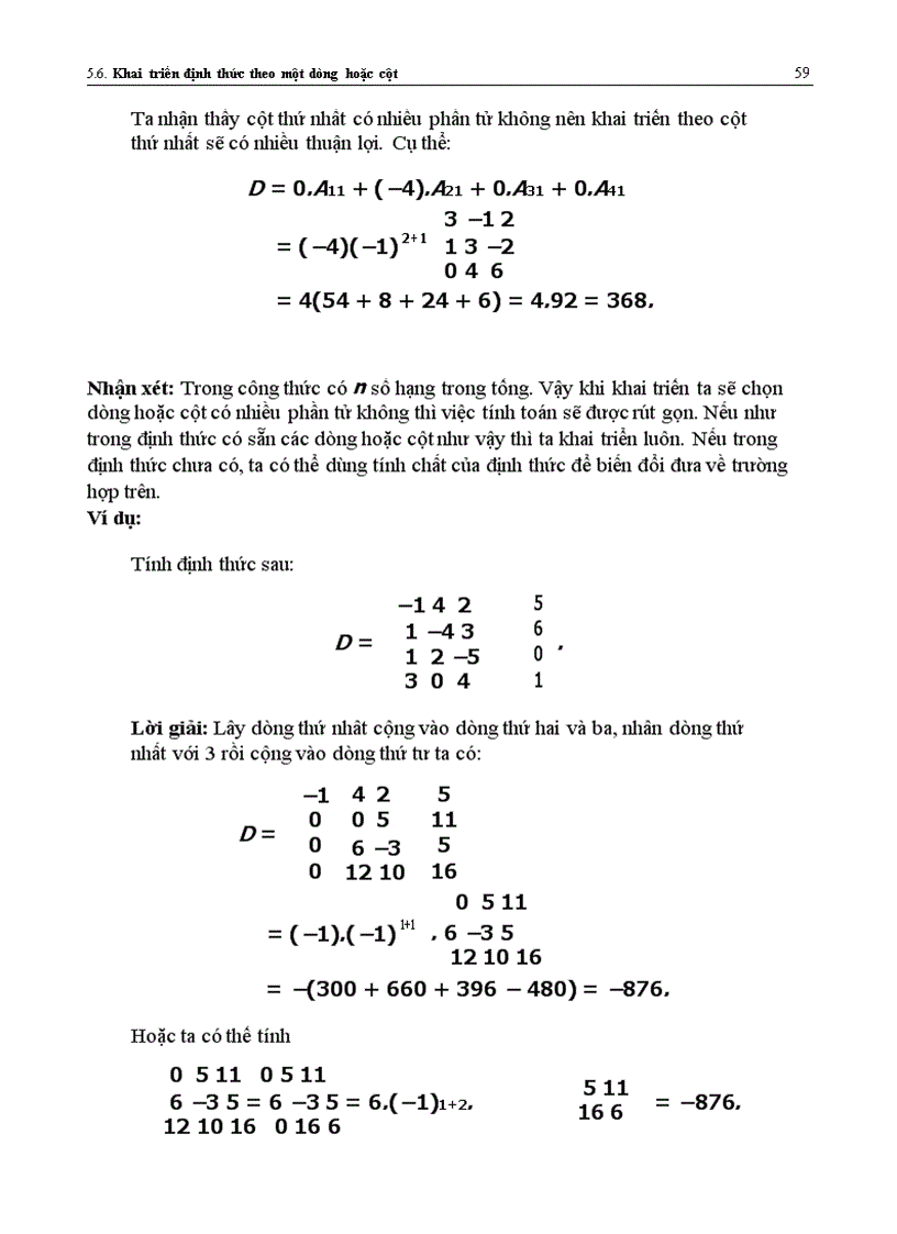 image for page Bài giảng Toán cao cấp A1 Đại Số Tuyến Tính