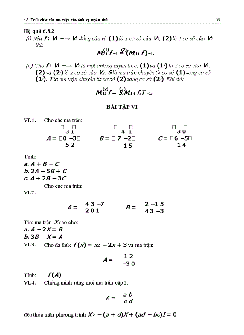 image for page Bài giảng Toán cao cấp A1 Đại Số Tuyến Tính