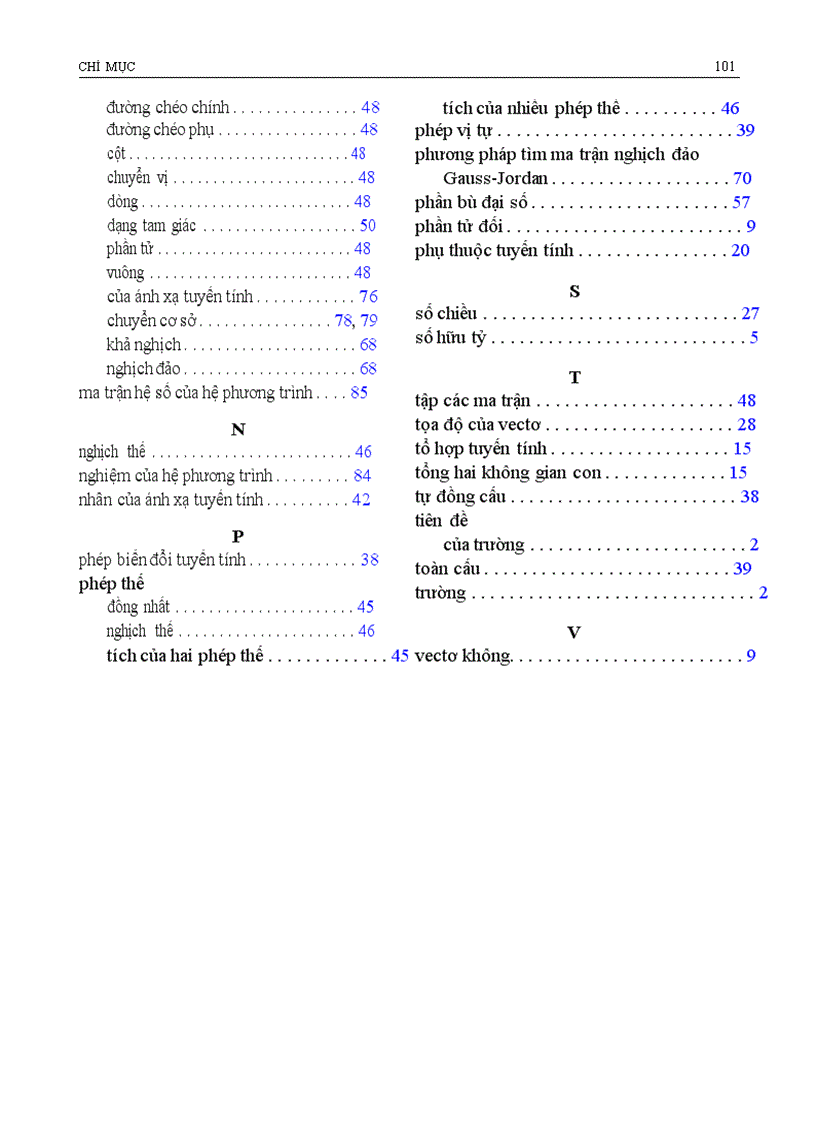 image for page Bài giảng Toán cao cấp A1 Đại Số Tuyến Tính