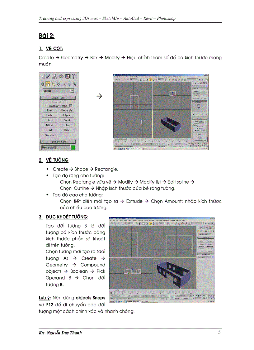 GIáo TRÌNH 3DS MAX 9 0 1