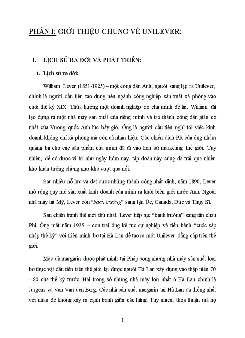 image for page Tìm hiệu về UNILEVER