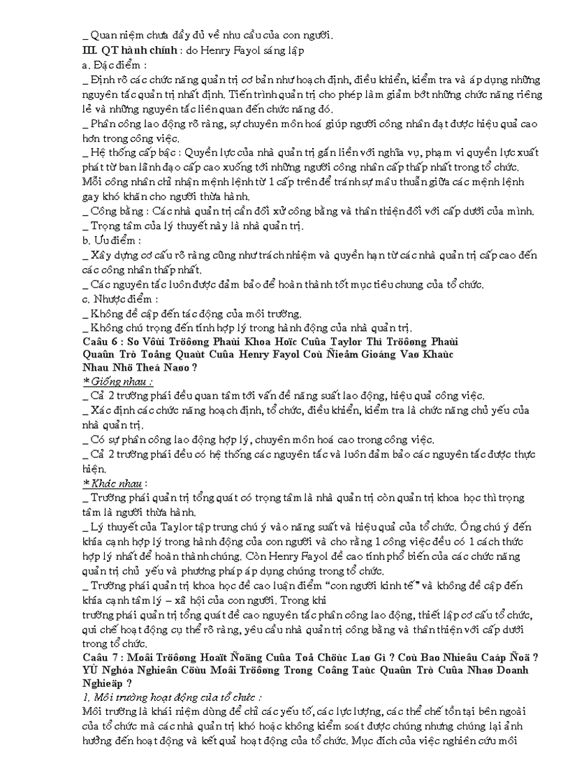 image for page Câu hỏi ôn tập quản trị học