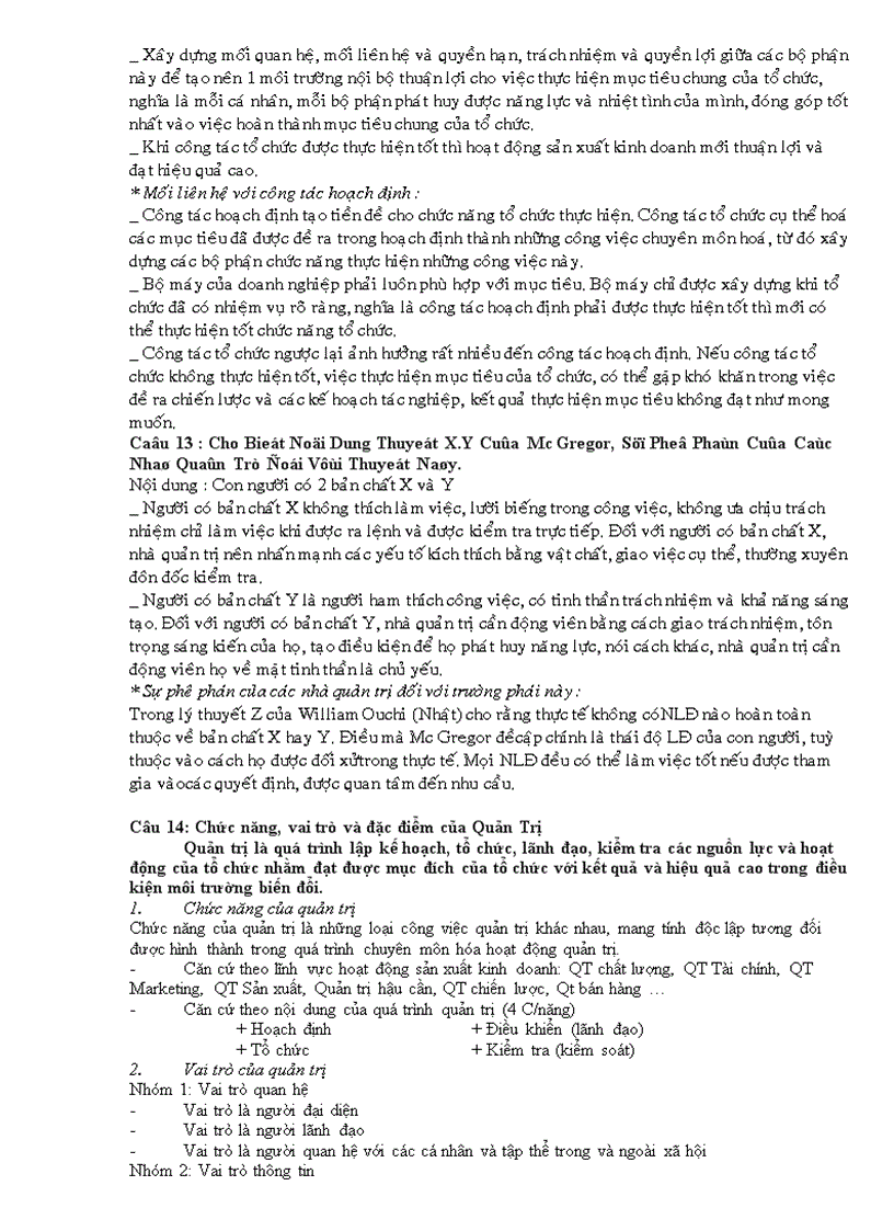 image for page Câu hỏi ôn tập quản trị học