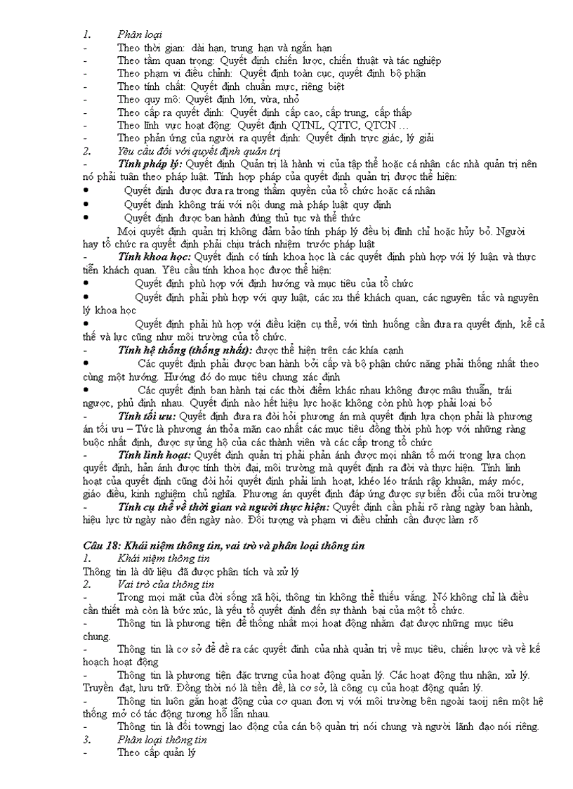 image for page Câu hỏi ôn tập quản trị học