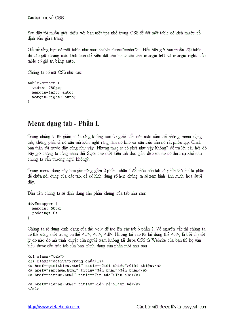 image for page CSS tiếng việt