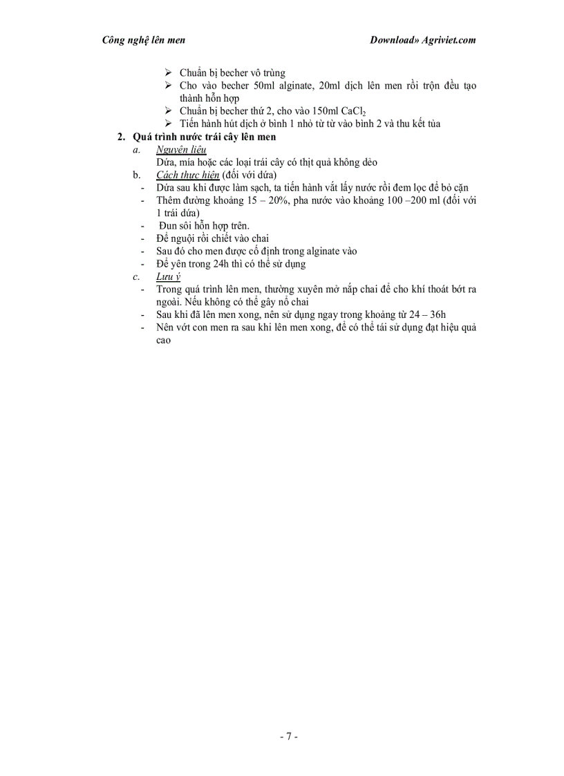 image for page Công nghệ lên men