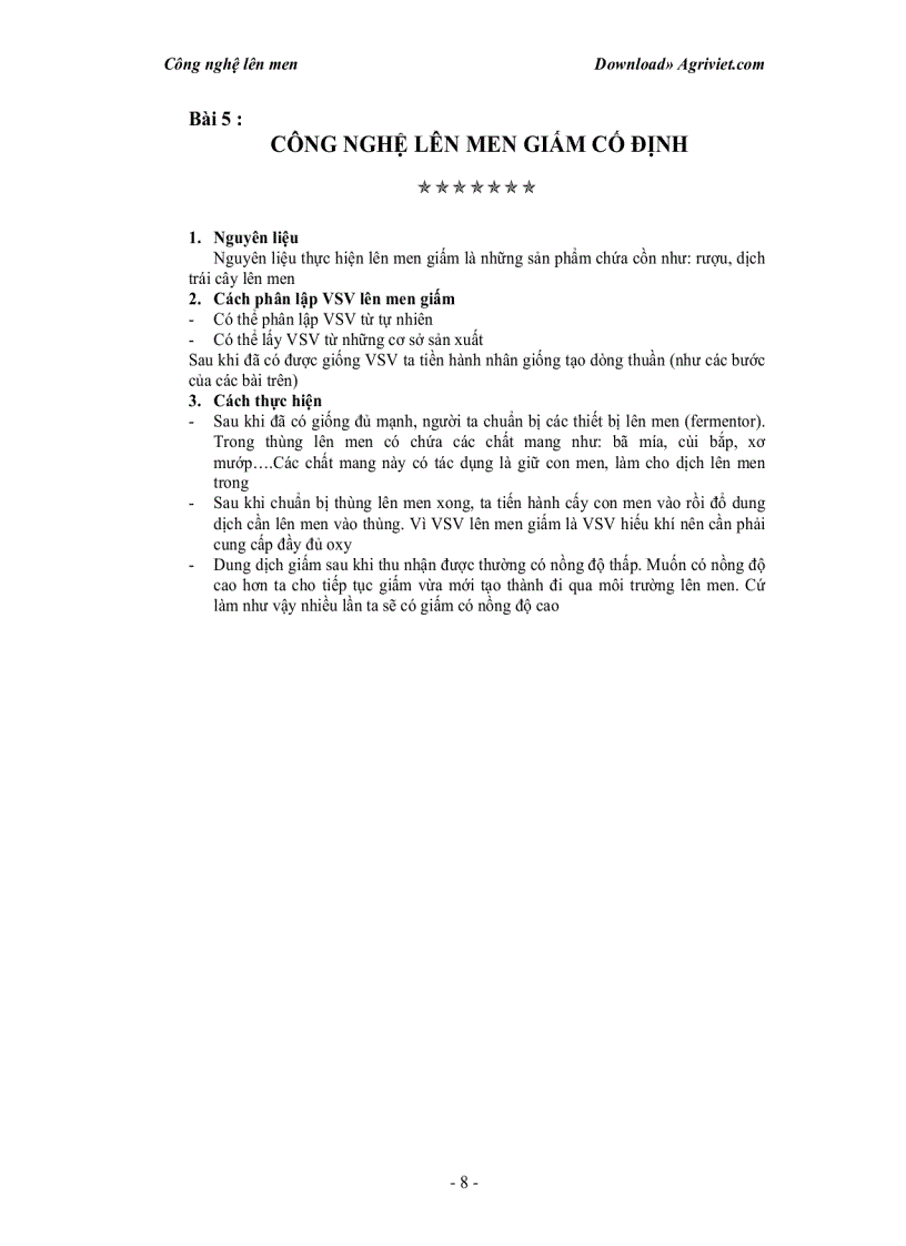 image for page Công nghệ lên men