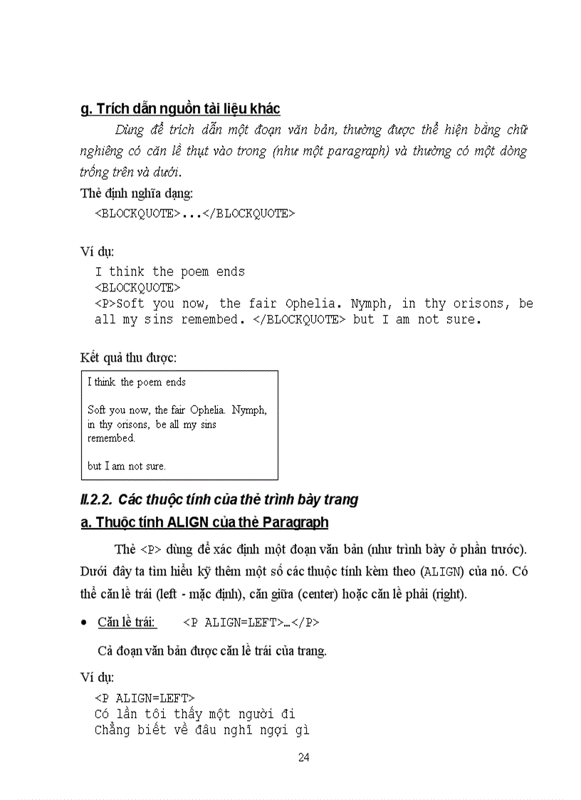 image for page Giáo trình html và thiết kế website