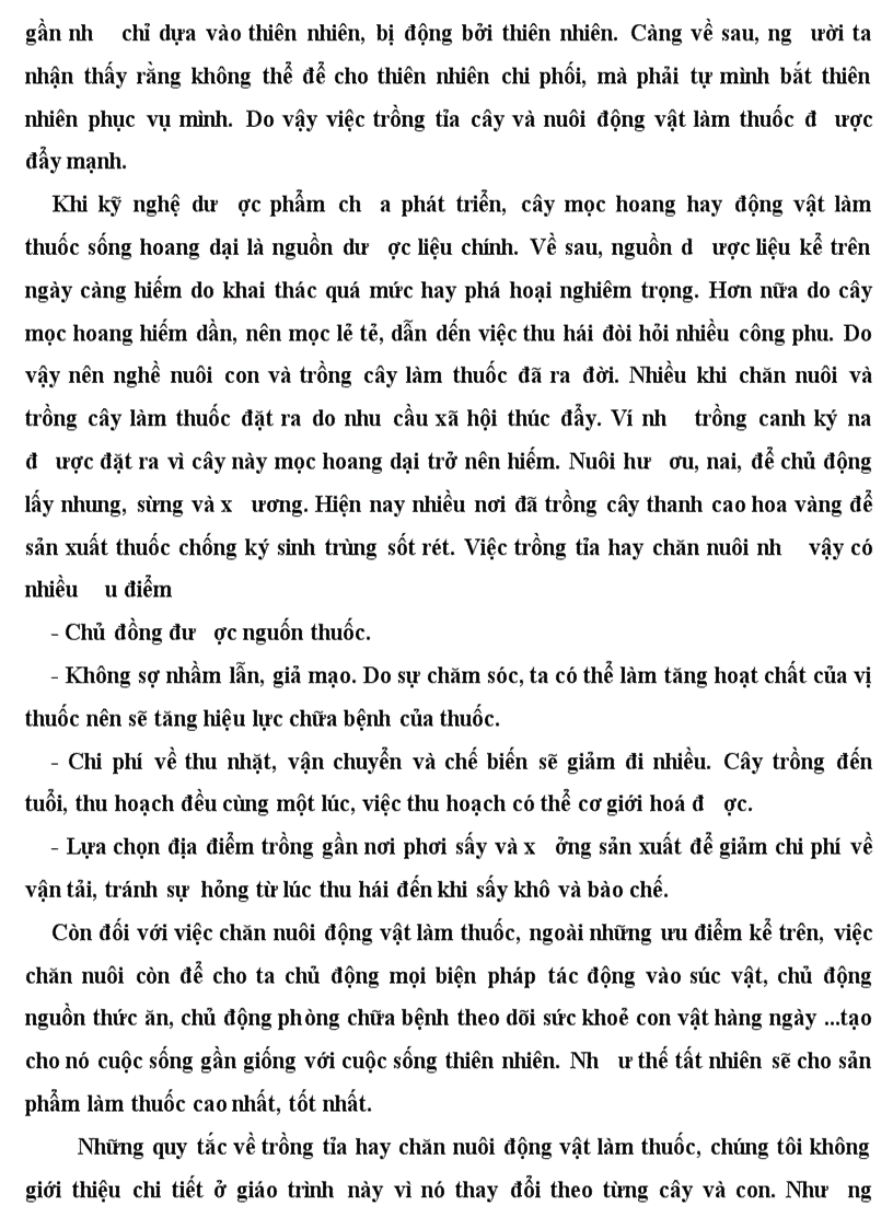 image for page Giáo trình dược liệu