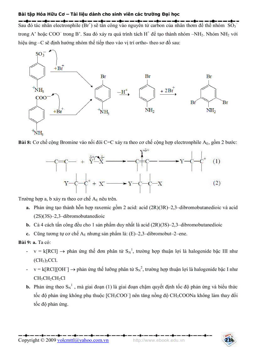 image for page Bài tập Hóa Hữu Cơ 2