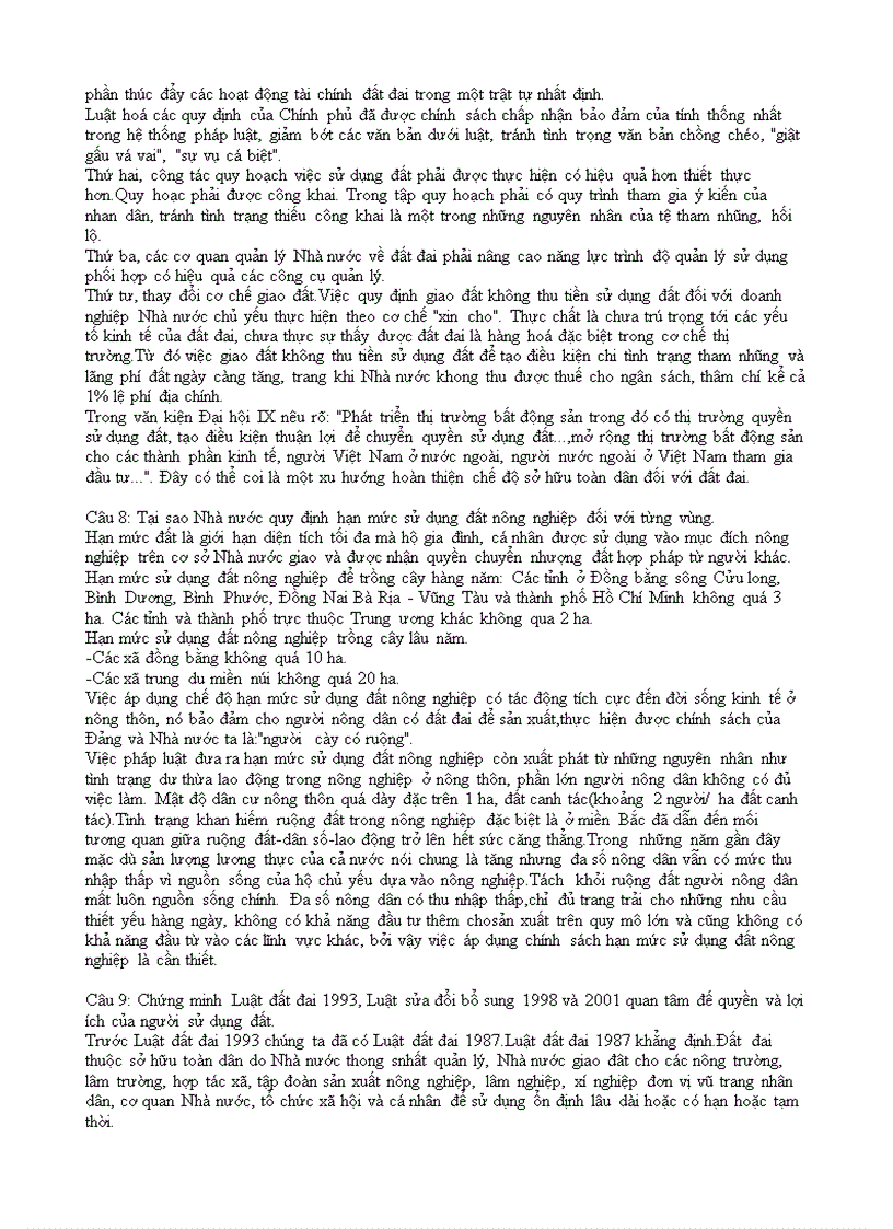 image for page 31 Câu hỏi và bài tập luật đất đai