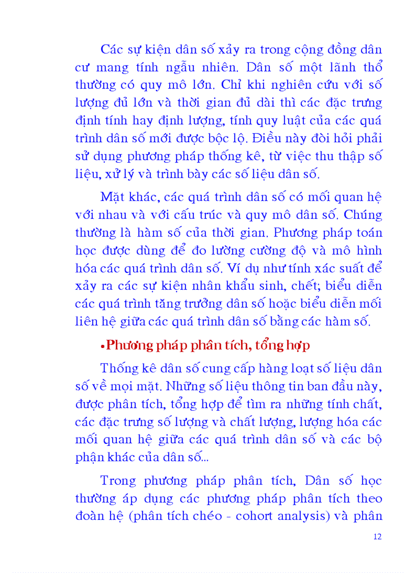 image for page Giáo trình Dân số học chuẩn