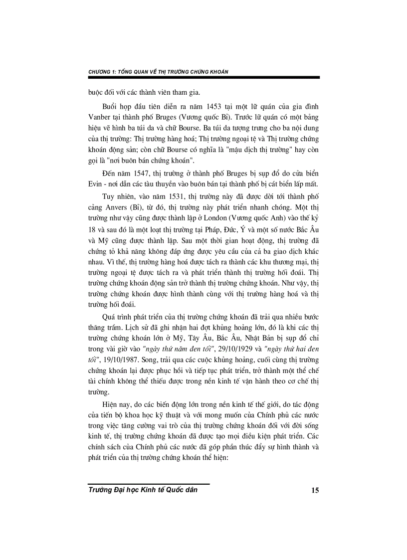 image for page Giáo trình thị trường chứng khoán 1