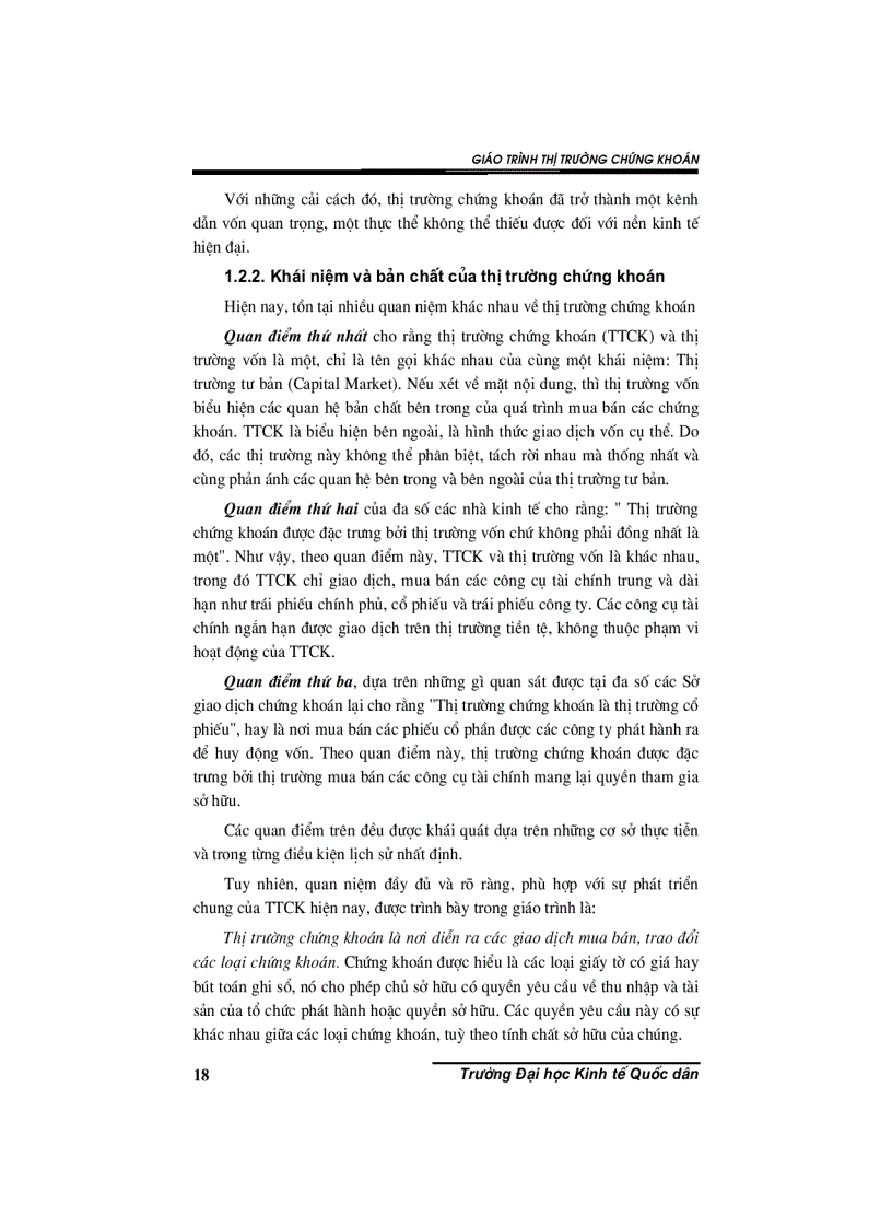 image for page Giáo trình thị trường chứng khoán 1