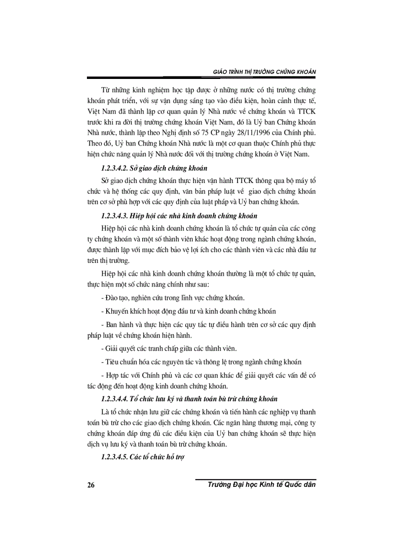 image for page Giáo trình thị trường chứng khoán 1